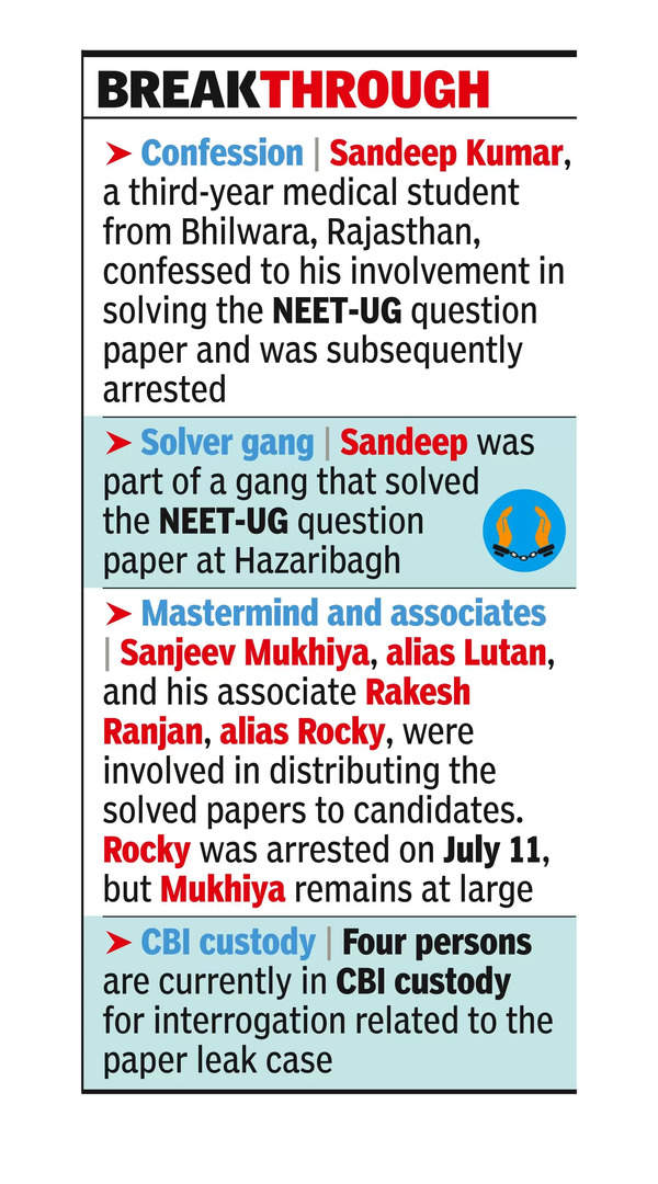 NEET-UG paper leak case: 8th medical student held