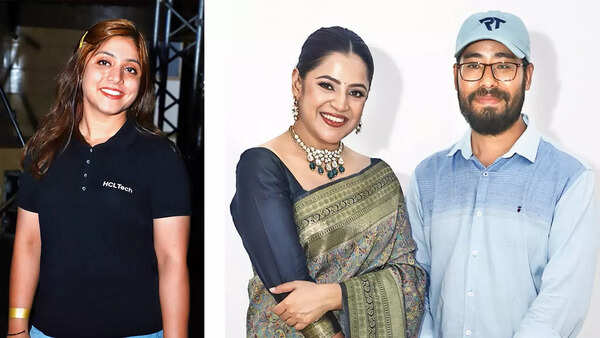 (L) Vishi (R) Akash and Mallika Yash Asthana