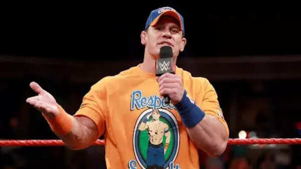 John Cena's epic microphone skills