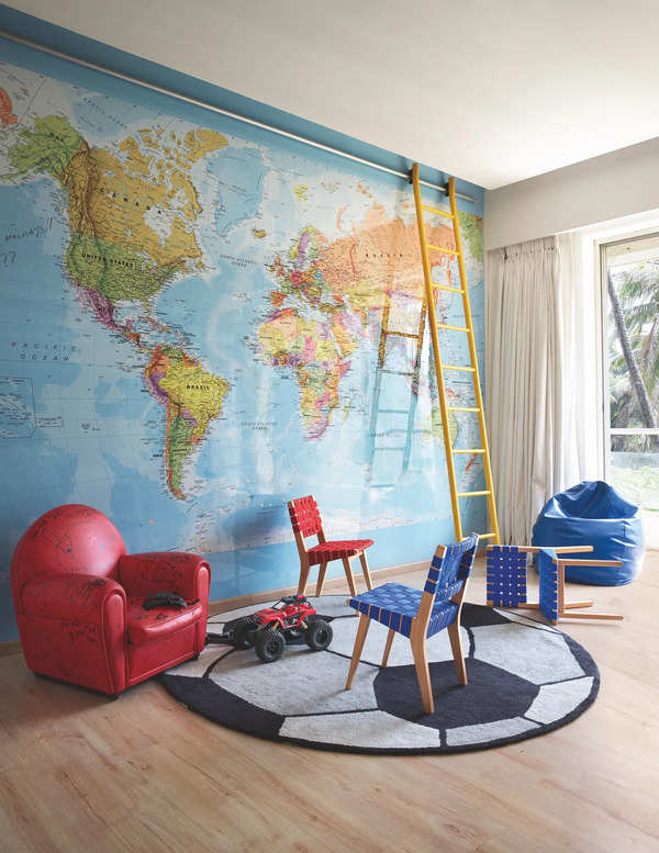 Kids room at hrithik roshan's home.