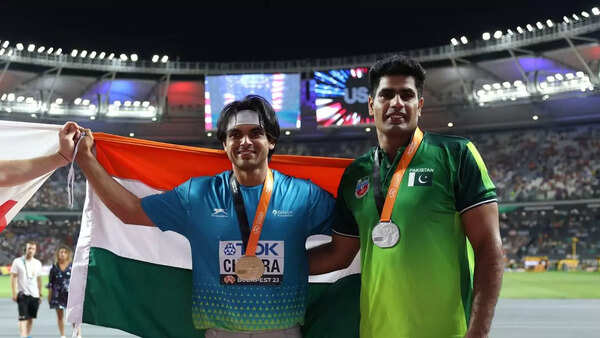 Neeraj Chopra and Arshad Nadeem