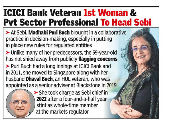 Tough-talking Puri Buch broke several barriers