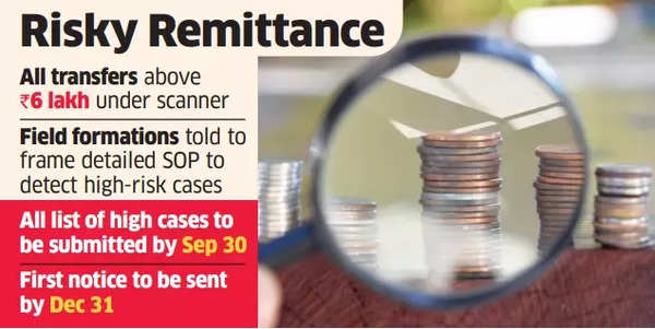 Risky remittance