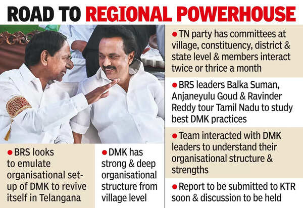 BRS looks to take a leaf out of DMK’s book to revive party in T