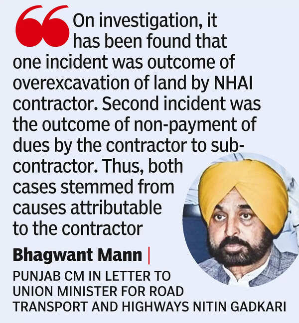 Delayed projects: In reply to Gadkari, CM blames NHAI