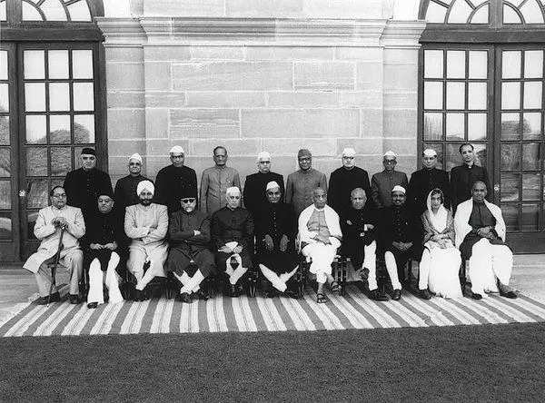 India's first cabinet of ministers