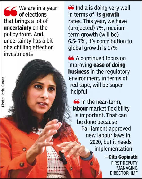 What Gita Gopinath said