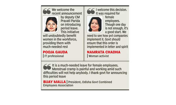Women employees to get paid period leave