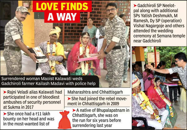 Feared Maoist drops her weapon to get married – police play cupid