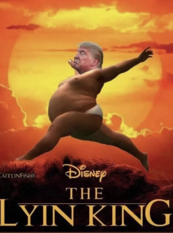 The Lying King meme