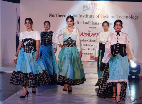 Passing out collection of design students centered on sustainability ...