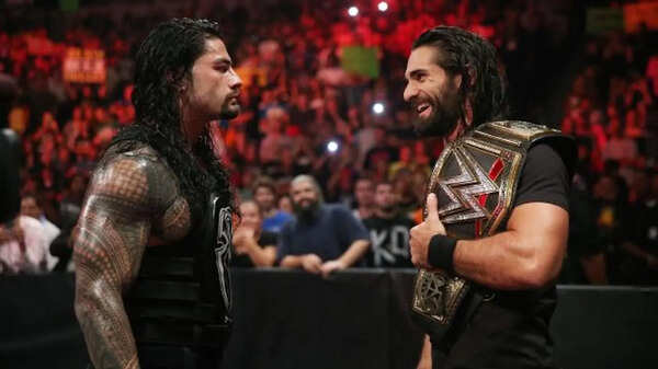Roman Reigns and Seth Rollins