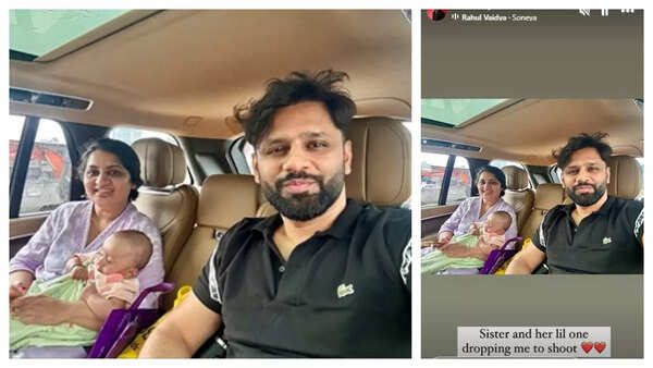 RAHUL WITH HIS SISTER