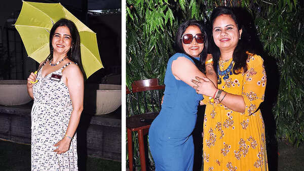 (L) Vinti Seth (R) Meenakshi and Neha