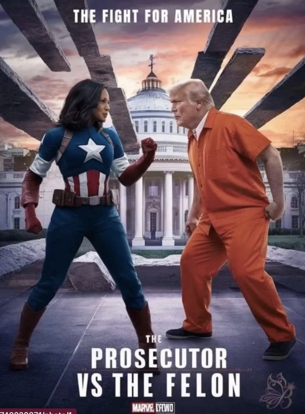 Trmup Kamala meme