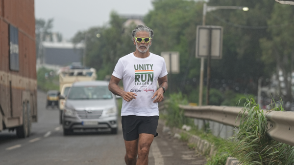 Milind Soman's Unity Run 3.0