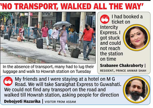 On march day, catching a train was akin to taking int’l flight: Passengers