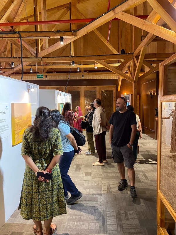 Visitors at Sama Vaya art retreat at Skyview By Empyrean