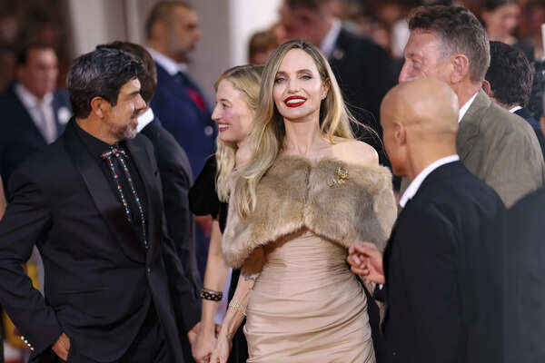 Angelina Jolie dazzles Venice Film Festival with ‘Maria,’ a biopic about opera legend Maria Callas