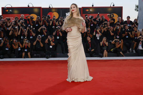 Angelina Jolie dazzles Venice Film Festival with ‘Maria,’ a biopic about opera legend Maria Callas