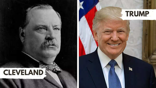 Glover Cleveland and Donald Trump