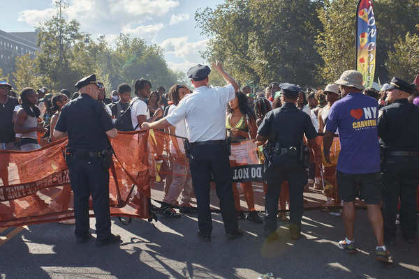 5 people shot at New York's West Indian American Day Parade, police say. (AP)