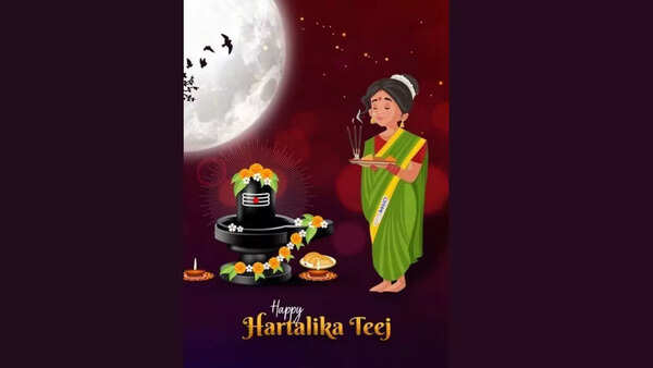 Wishing you a day filled with devotion, prayer and love on Hartalika Teej