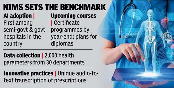 NIMS leads the country in AI application in health informatics