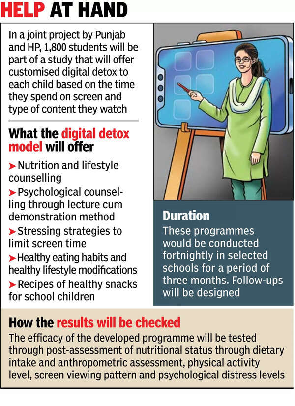 Child hooked to mobile screen? Digital detox may offer solution