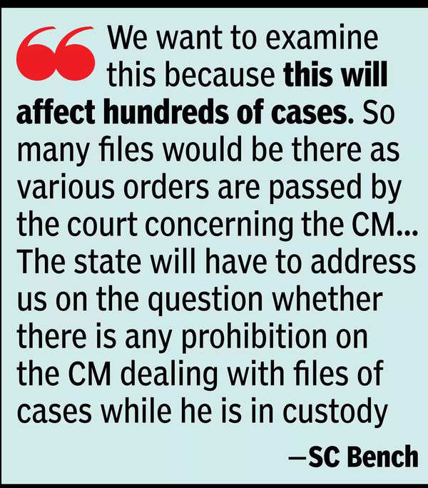 SC: Any constraint on CM signing files from prison?