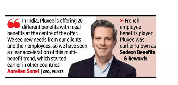 Pluxee moves beyond meal coupons to include wellness, childcare benefits.