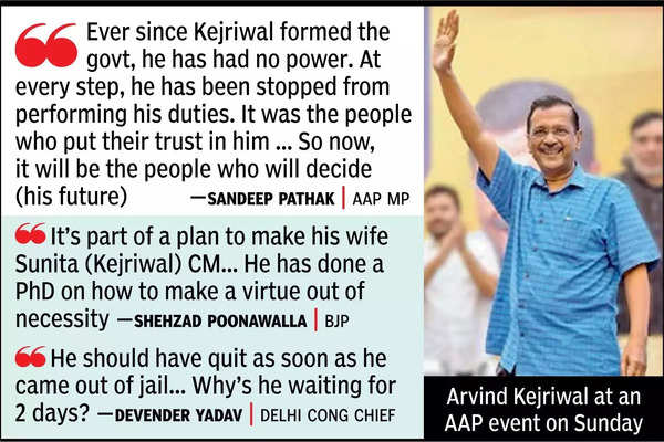 Kejriwal to resign as Delhi CM