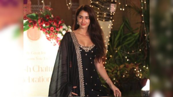 Disha Patani at Ganpati celebrations
