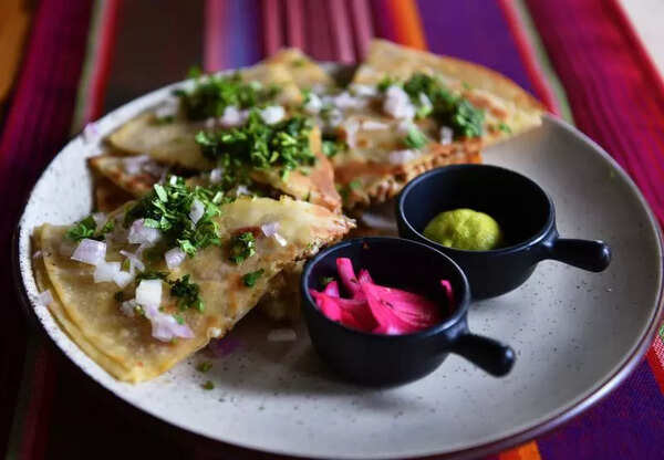 One of the mexican delicacies offered in Mexico Lindo (PC : Sukanta Mukherjee/TOI)