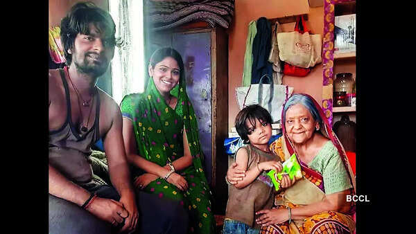 Abha Sharma in a scene from Panchayat