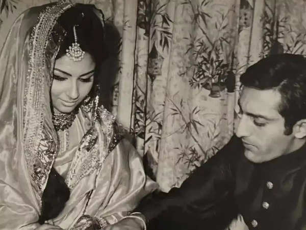 Mansoor Ali Khan Pataudi and Sharmila Tagore