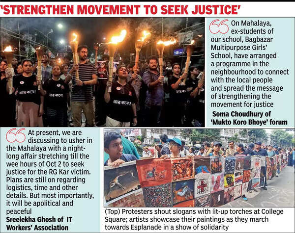 Massive Rally in Kolkata Demands Justice for R G Kar Rape and Murder ...