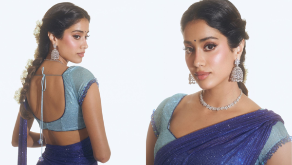 Janhvi Kapoor's glowy makeup