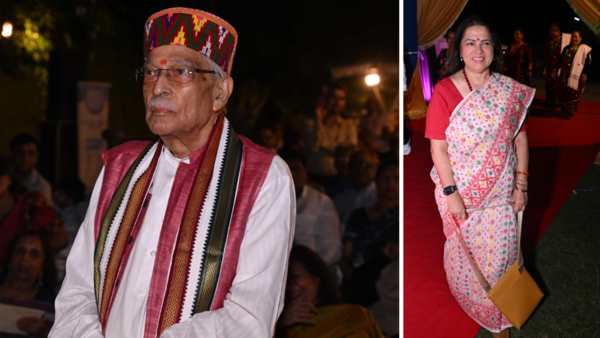 Murali Manohar Joshi and Meenakshi Lekhi