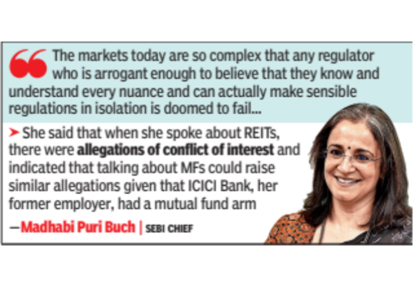 Sebi chief's remarks