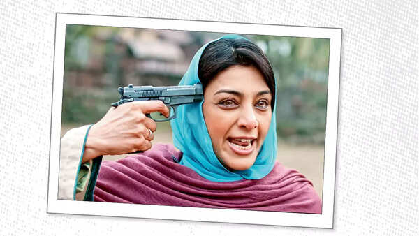 Initially, Tabu was reluctant to play the mother’s role and rejected it twice.