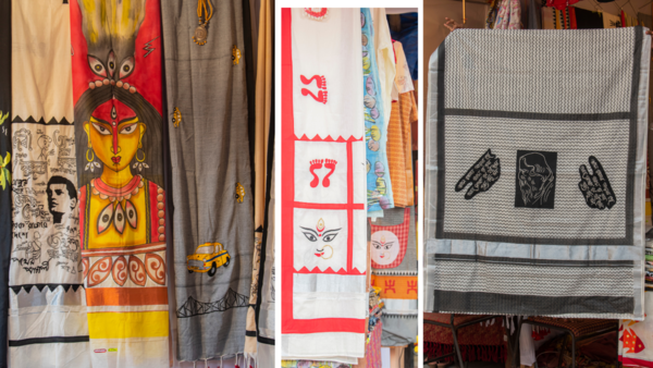 Add Durga motifs to your festive outfits
