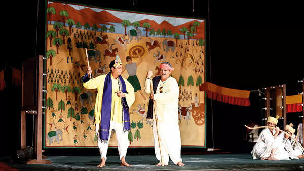 A scene from the play