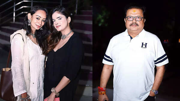 (L) Sarah and Aliha (R) Abhijit Sarkar