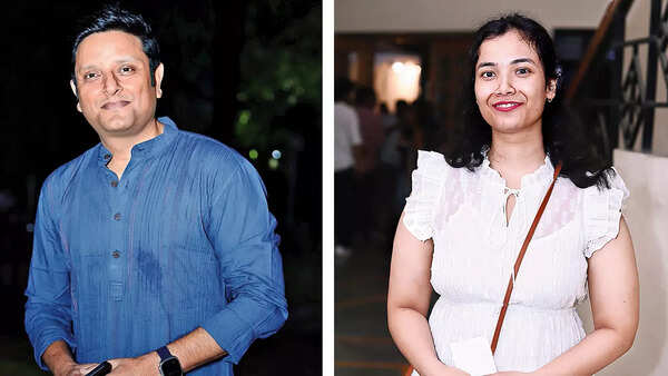 (L) Madhukar Pandey (R) Manjari
