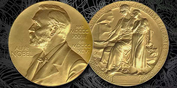 Nobel Prize medal in physiology and medicine