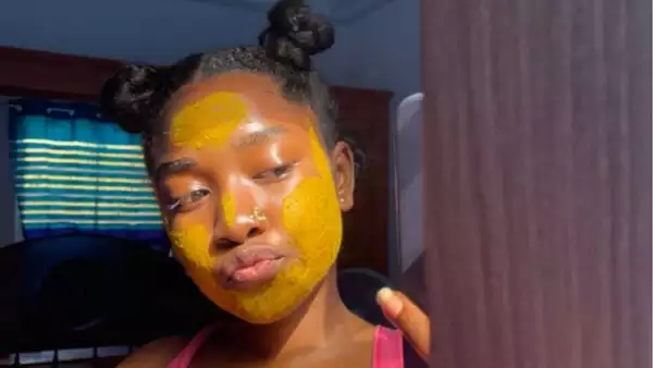 Haldi mask for face