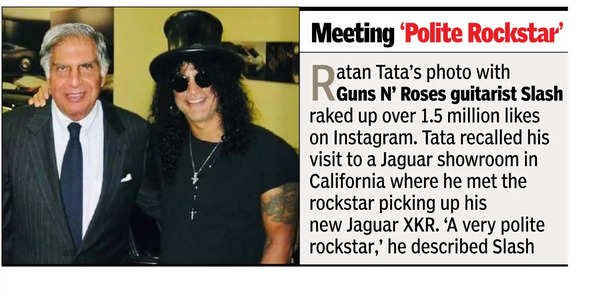 Meeting with Guns N' Roses guitarist