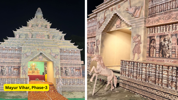 Mayur Vihar Phase 3 pandal