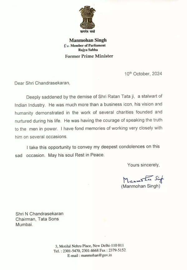 Letter shared by Congress on X.